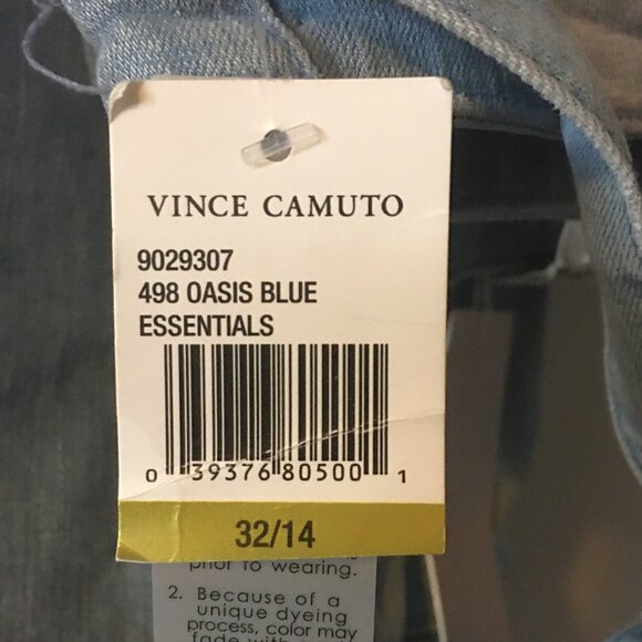 "TWO" by VINCE CAMUTO Belted Wide-Leg Jeans NEW WITH TAGS! - Picture 10 of 10